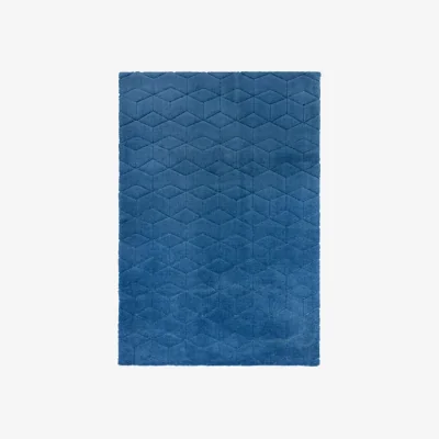 Olivia's Asiatic Carpets Cozy knitted Rug Navy - 160 x 230cm