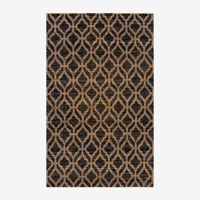Olivia's Andrew Martin Sakandi Rug Black / 305 x 4 x 244cm