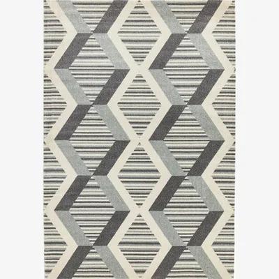Olivia's Asiatic Carpets Colt Machine Woven Rug Diamond Grey - 120 x 170cm