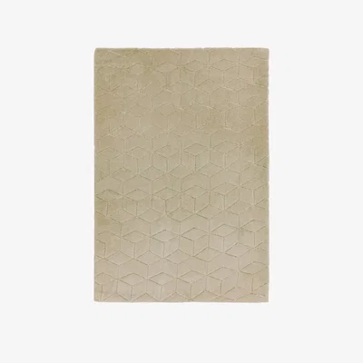 Olivia's Asiatic Carpets Cozy knitted Rug Sand - 80 x 150cm