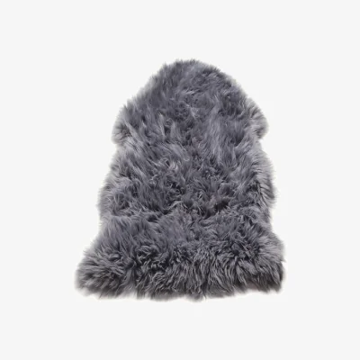 Olivia's Asiatic Carpets Sheepskin Hand Finished Rug Double Grey - 60 x 180cm
