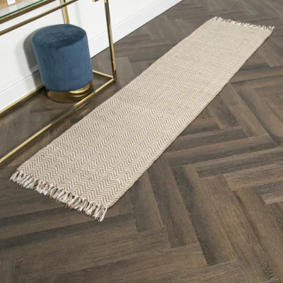 Olivia's Native Home Zig Zag Jute Runner Rug 60 x 230cm
