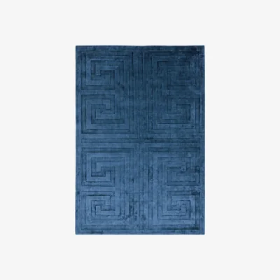 Olivia's Asiatic Carpets Kingsley Hand Woven Rug Blue - 160 x 230cm