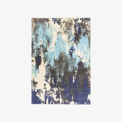 Olivia's Asiatic Carpets Saturn Hand Woven Rug Blue - 200 x 290cm