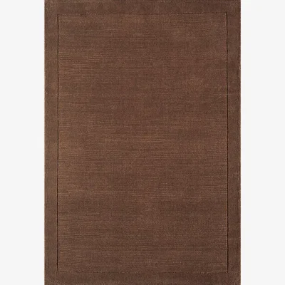 Olivia's Asiatic Carpets York Hand Woven Rug Chocolate - 160 x 230cm