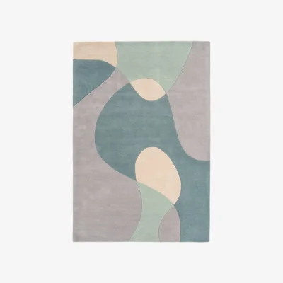 Olivia's Asiatic Carpets Matrix Hand Tufted Rug Arc Sky - 200 x 300cm