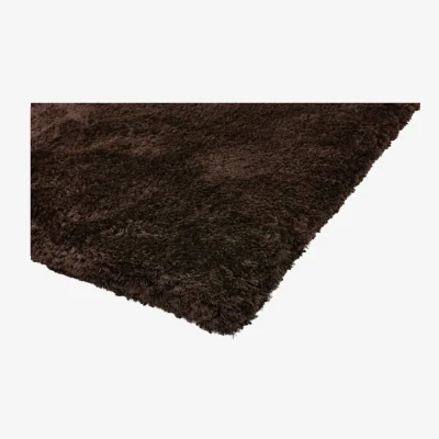 Olivia's Asiatic Carpets Plush Hand Woven Rug Dark Chocolate - 200 x 300cm