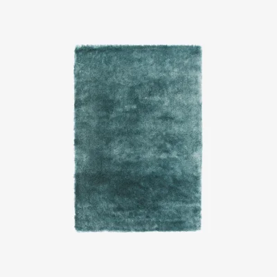 Olivia's Asiatic Carpets Whisper Table Tufted Rug Aqua - 65 x 135cm