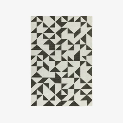 Olivia's Asiatic Carpets Patio Machine Woven Rug Mono Flag - 120 x 170cm