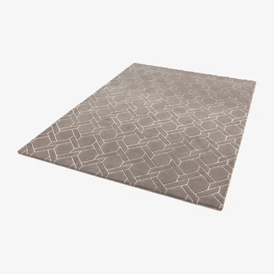 Olivia's Asiatic Carpets Nexus Hand Tufted Rug Fine Lines Grey/Silver - 120 x 170cm