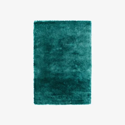 Olivia's Asiatic Carpets Whisper Table Tufted Rug Dark Teal - 65 x 135cm