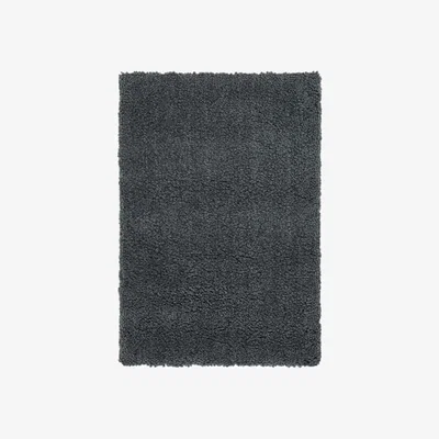 Olivia's Asiatic Carpets Spiral Shaggy Table Tufted Rug Charcoal - 200 x 290cm