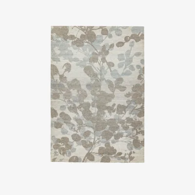 Olivia's Asiatic Carpets Shade JACQUARD Rug Leaf Natural - 200 x 290cm