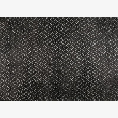 Olivia's Zuiver Crossley Outdoor Rug Black / Black