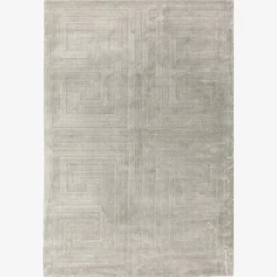 Olivia's Asiatic Carpets Kingsley Hand Woven Rug Silver - 160 x 230cm