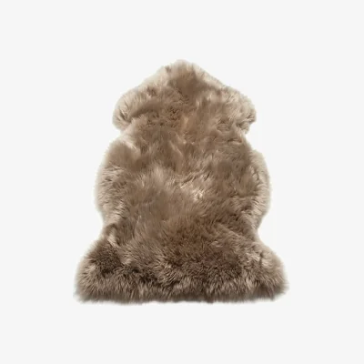 Olivia's Asiatic Carpets Sheepskin Hand Finished Rug Double Taupe - 60 x 180cm