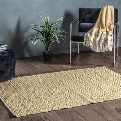 Olivia's Gallery Direct Callao Rug Ochre & Cream