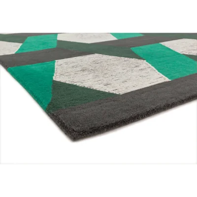 Olivia's Asiatic Carpets Camden Hand Tufted Rug Green - 160 x 230cm