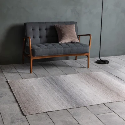 Olivia's Gallery Direct Ombre Textured Rug in Grey & Taupe
