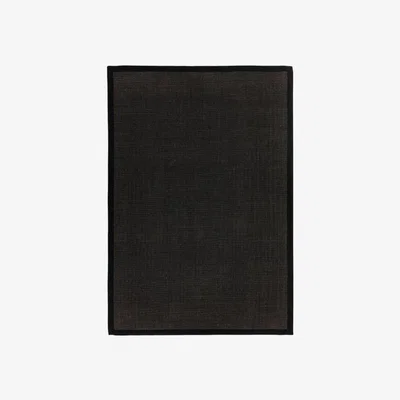 Olivia's Asiatic Carpets Sisal Machine Woven Rug Black/Black - 120 x 180cm