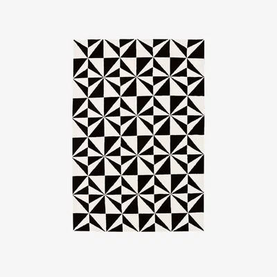 Olivia's Asiatic Carpets Arlo Machine Knitted Rug Mosaic Mono - 200 x 300cm
