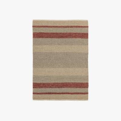 Olivia's Asiatic Carpets Fields Hand Woven Rug Red - 160 x 230cm