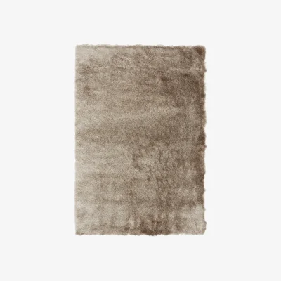 Olivia's Asiatic Carpets Whisper Table Tufted Rug Mocha - 90 x 150cm