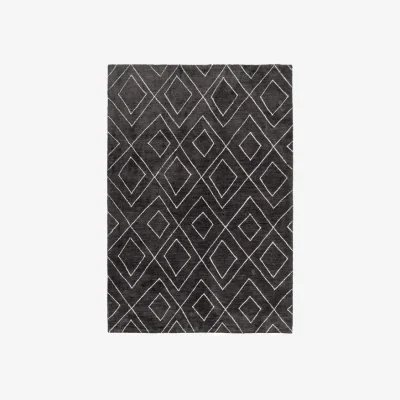 Olivia's Asiatic Carpets Nomad Table Tufted Rug Dark Grey - 120 x 170cm
