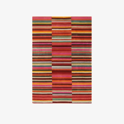 Olivia's Asiatic Carpets Jacob Hand Woven Rug Red Multi - 160 x 230cm