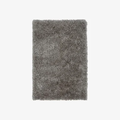 Olivia's Asiatic Carpets Spiral Shaggy Table Tufted Rug Grey - 120 x 170cm