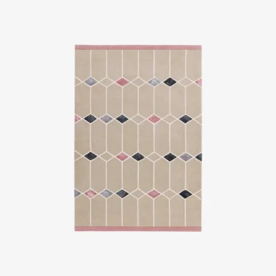 Olivia's Asiatic Carpets Matrix Hand Tufted Rug Jewel Pink - 200 x 300cm