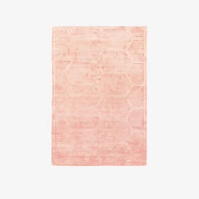 Olivia's Asiatic Carpets Kingsley Hand Woven Rug Pink - 200 x 300cm