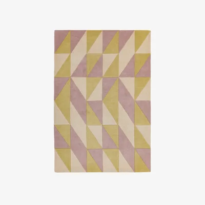 Olivia's Asiatic Carpets Reef Handtufted Rug Flag Pink - 160 x 230cm