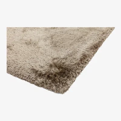 Olivia's Asiatic Carpets Plush Hand Woven Rug Taupe - 160 x 230cm