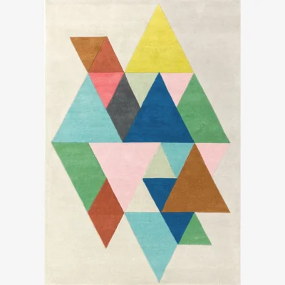 Olivia's Asiatic Carpets Reef Handtufted Rug Triangle Multi - 160 x 230cm