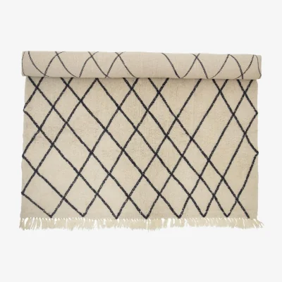 Olivia's Bloomingville Anemette Wool Rug in Natural