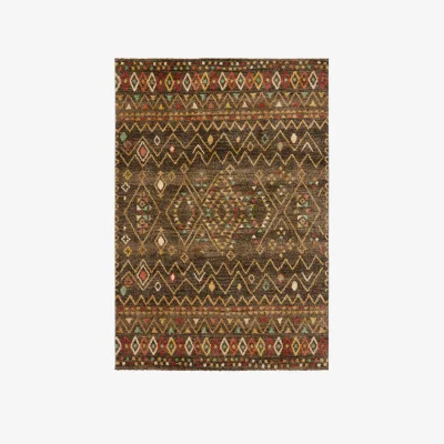 Olivia's Asiatic Carpets Yale Machine Woven Rug YA03 Bark - 80 x 150cm