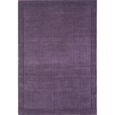 Olivia's Asiatic Carpets York Hand Woven Rug Purple - 160 x 230cm