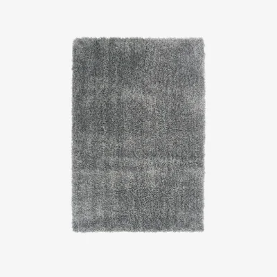 Olivia's Asiatic Carpets Diva Table Tufted Rug Silver - 100 x 150cm