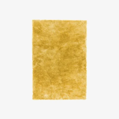 Olivia's Asiatic Carpets Whisper Table Tufted Rug Yellow - 120 x 180cm