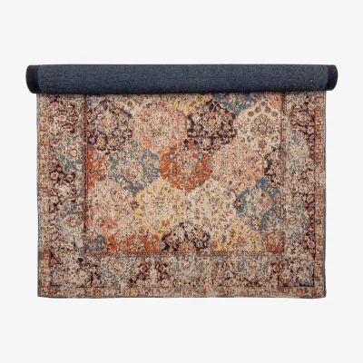 Olivia's Bloomingville Dalina Cotton Rug in Red