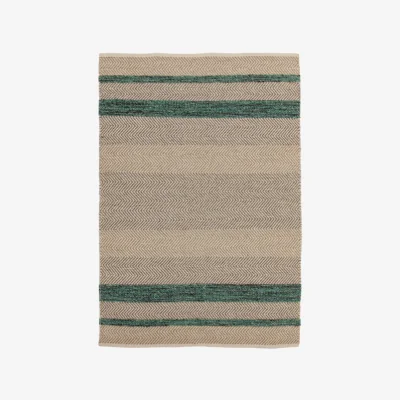 Olivia's Asiatic Carpets Fields Hand Woven Rug Emerald - 120 x 170cm