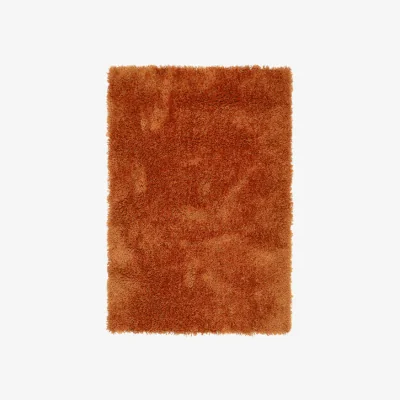 Olivia's Asiatic Carpets Diva Table Tufted Rug Orange - 100 x 150cm