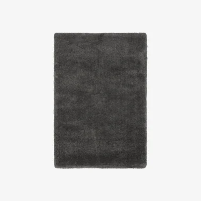 Olivia's Asiatic Carpets Lulu Soft Touch Table Tufted Rug Charcoal - 120 x 170cm