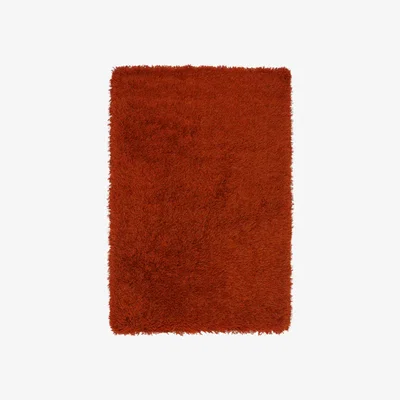 Olivia's Asiatic Carpets Cascade Table Tufted Rug Paprika - 65 x 135cm