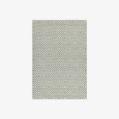 Olivia's Asiatic Carpets Patio Machine Woven Rug Grey Jewel - 120 x 170cm