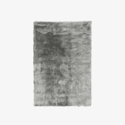 Olivia's Asiatic Carpets Whisper Table Tufted Rug Tungsten - 65 x 135cm