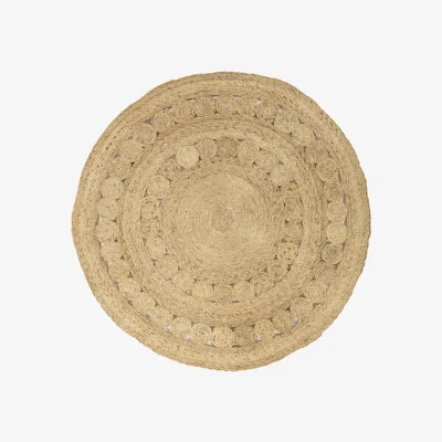 Olivia's Asiatic Carpets Zira Hand Woven Rug Spiro - 150 x 150cm