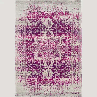 Olivia's Asiatic Carpets Nova Machine Woven Rug Antique Fuchsia - 120 x 170cm