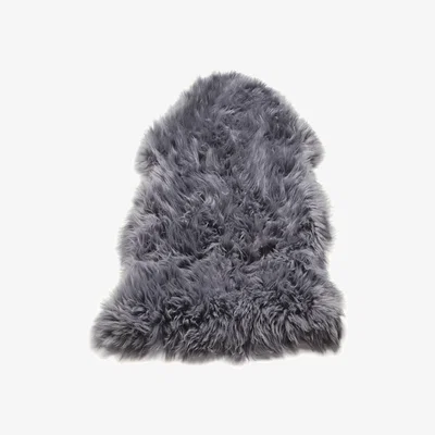 Olivia's Asiatic Carpets Sheepskins Hand Finished Rug Sexto Grey - 180 x 180cm